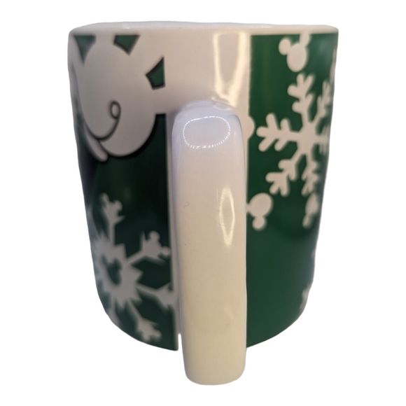 Christmas Mickey Mouse Coffee Mug Ceramic 24oz Disney Oversized Soup Cocoa - Picture 5 of 8